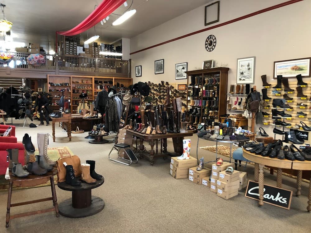 Abraxas Shoes Eureka store interior